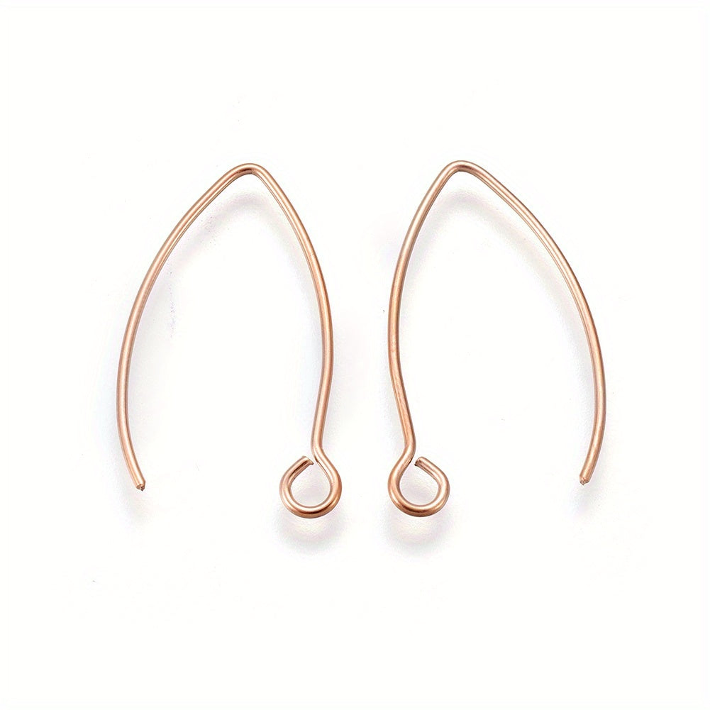 10 Pcs Stainless Steel Earring Hooks for Earrings Making