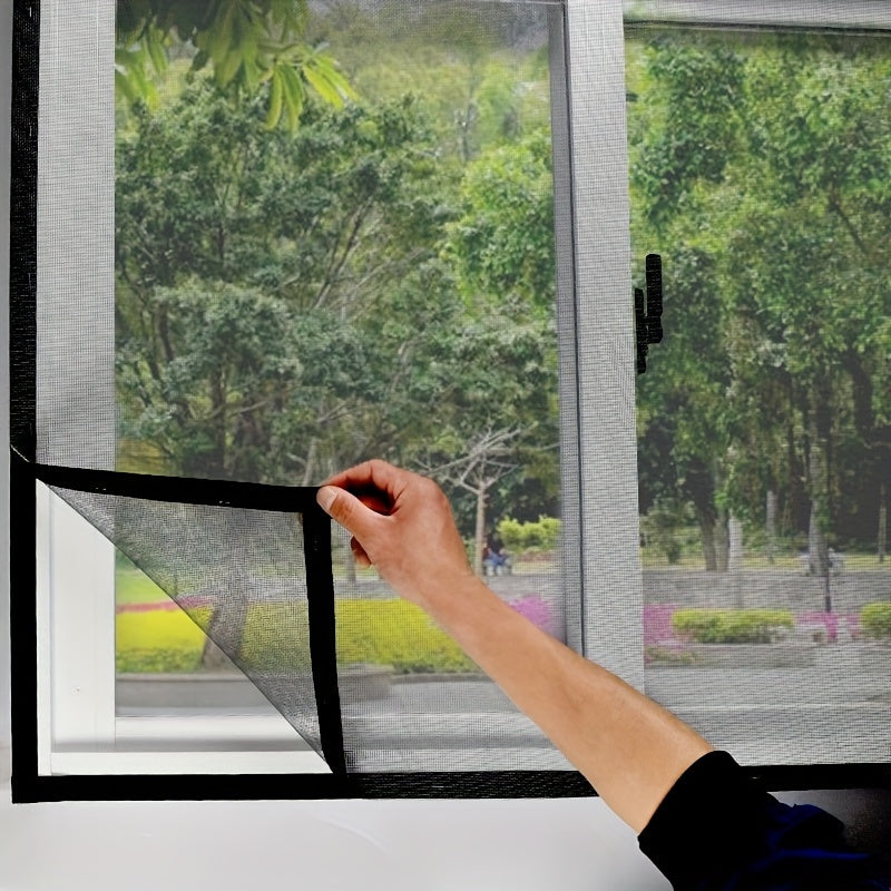 DIY Mosquito Proof Window Screen Mesh with Magic Tape