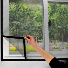 DIY Mosquito Proof Window Screen Mesh with Magic Tape