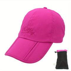 Foldable Quick Drying Baseball Cap with Storage Bag