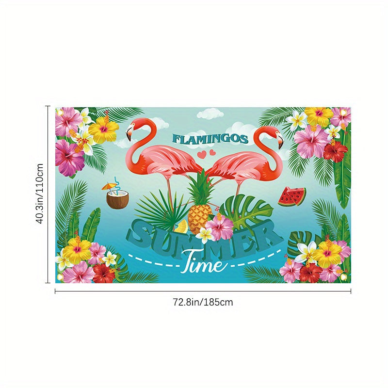 Flamingo Party Decorations Banner Outdoor Activity Party Decoration