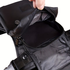 Waterproof Nylon Leg Bag For Men Motorcycle Riding Fanny Pack
