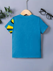 3D Hawaii Dino Print Short Sleeve T shirt Kids Summer Sports Clothes