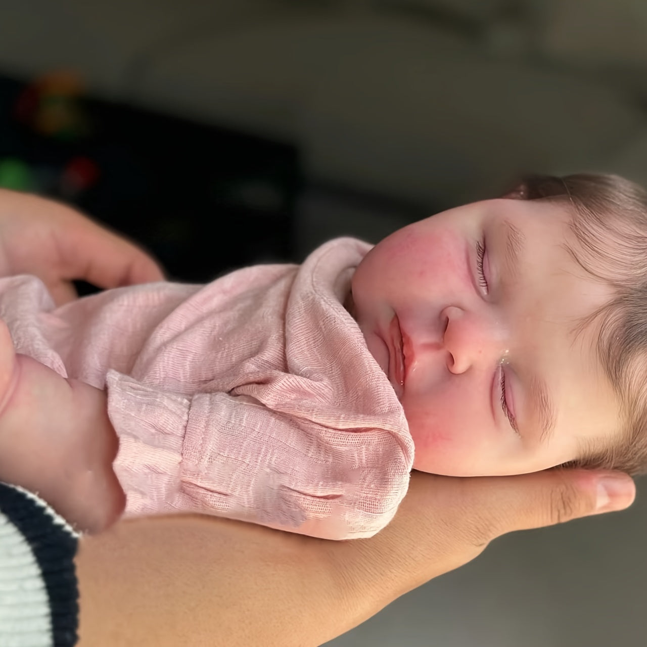 19 Inch Realistic Reborn Baby Doll Sweet Vinyl Sleeping Doll