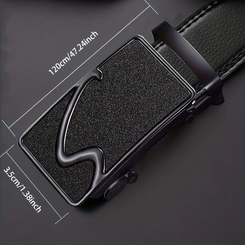 Men's Automatic Buckle Business Belt