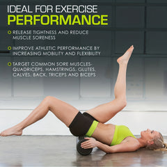 Solid Foam Yoga Roller for Back Leg Muscle Relaxation