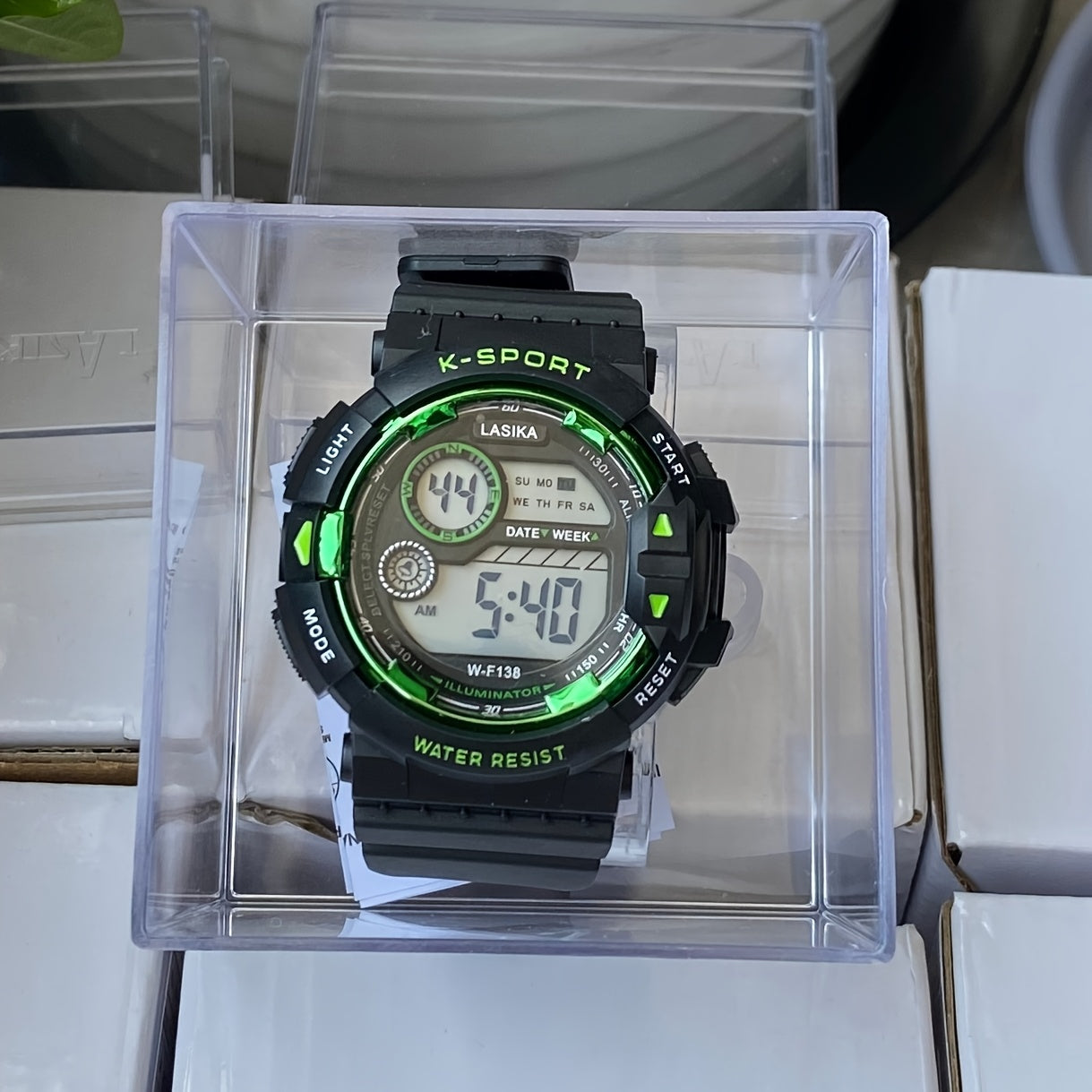 Boys' Sport Watch, IPX7 Swimming, Alarm, Luminous Display, Durable, Perfect Gift