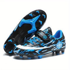 Kids Football Cleats Lightweight Comfortable Sport Shoes for Boys Girls