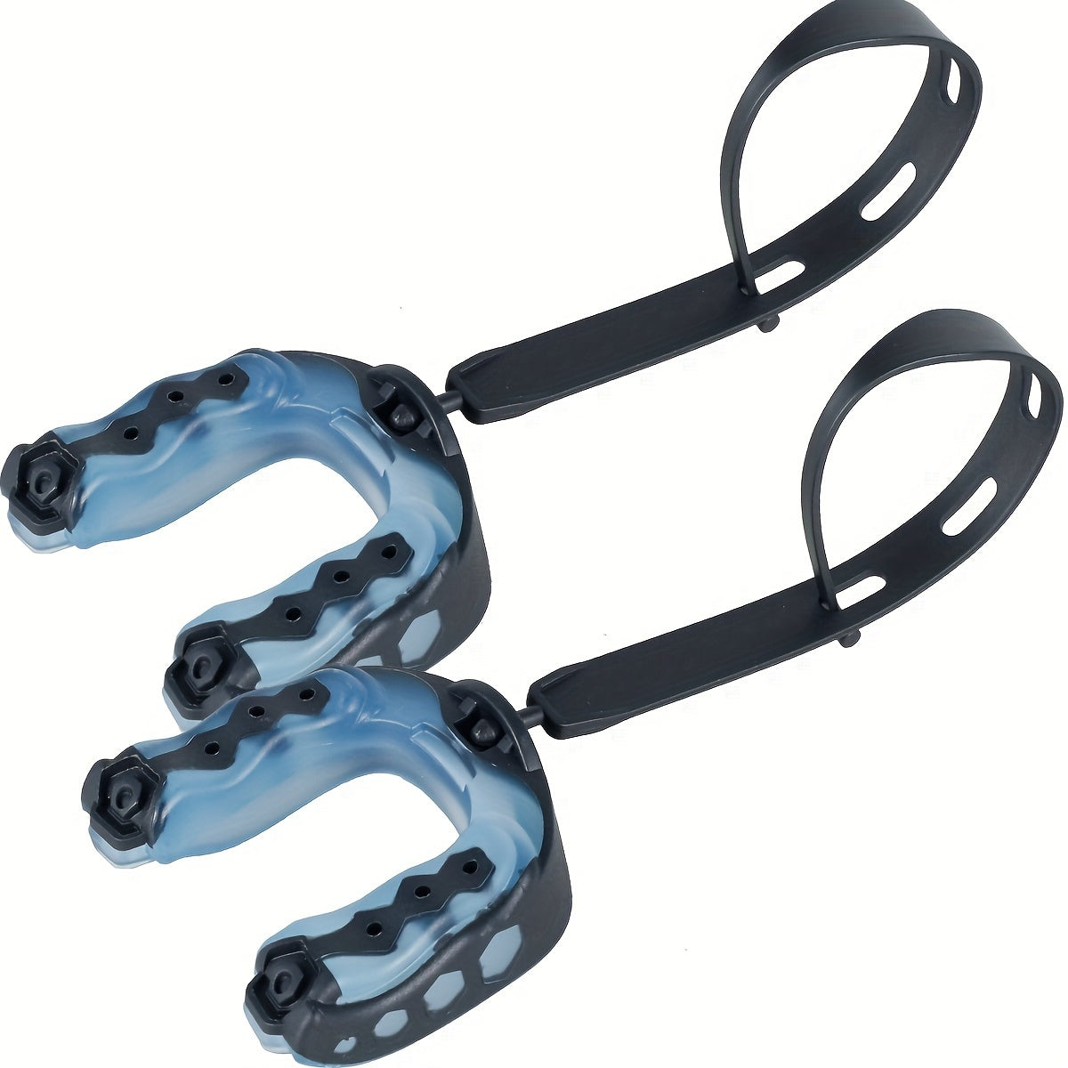 2pcs Mouth Guard with Strap for Sports Football Basketball MMA