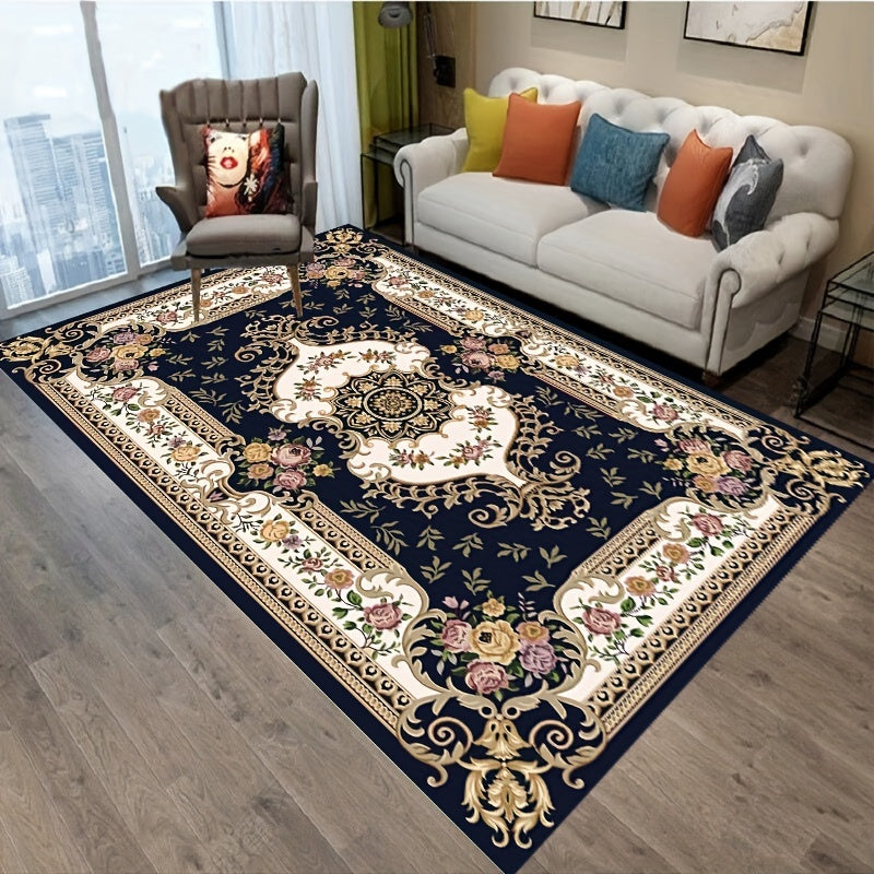 Persian Anti-fatigue Kitchen Mat Vintage Boho Absorbent Bath Mat
