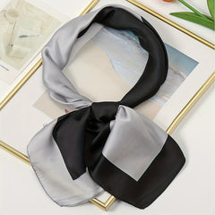 70 Sq Satin Scarf Neckerchief Bandana Headband