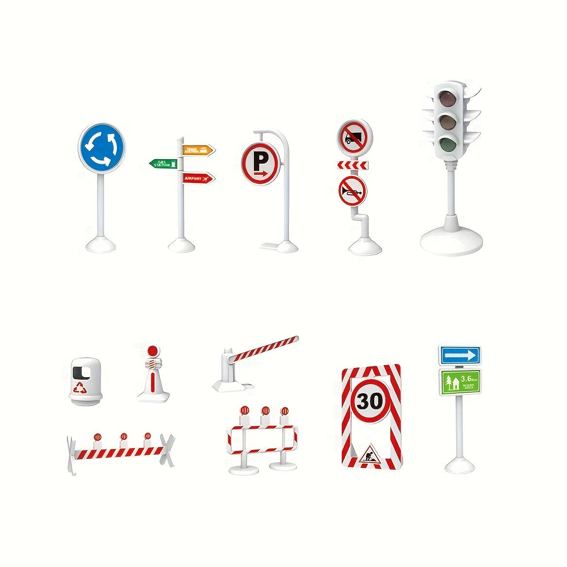 Educational Road Traffic Play Mat