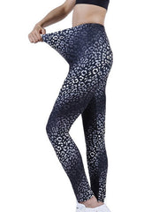 Women's Ombre Leopard Cropped Pants