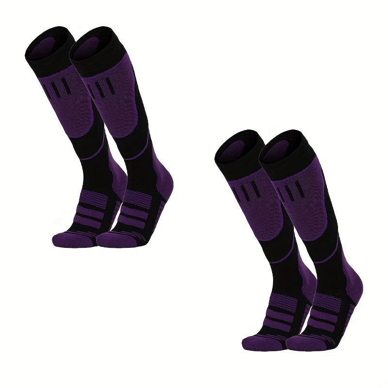 Men's Compression Sport Socks Cotton Blend Breathable Outdoor Socks