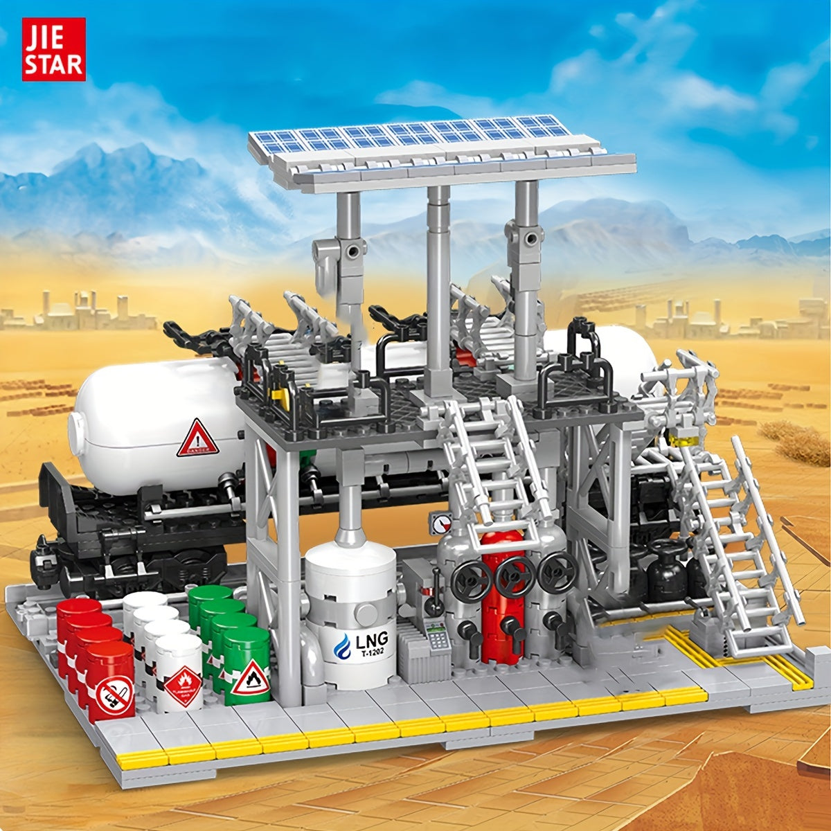 Chemical Engineering Natural Gas Storage Center Toy Set