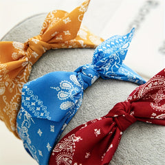 Retro Pattern Hair Hoop Headwear Hair Accessories For Washing Face Makeup