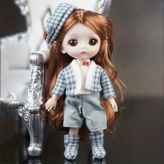 Girl Modern Figure Toy Dress Up Doll Little Princess Toy