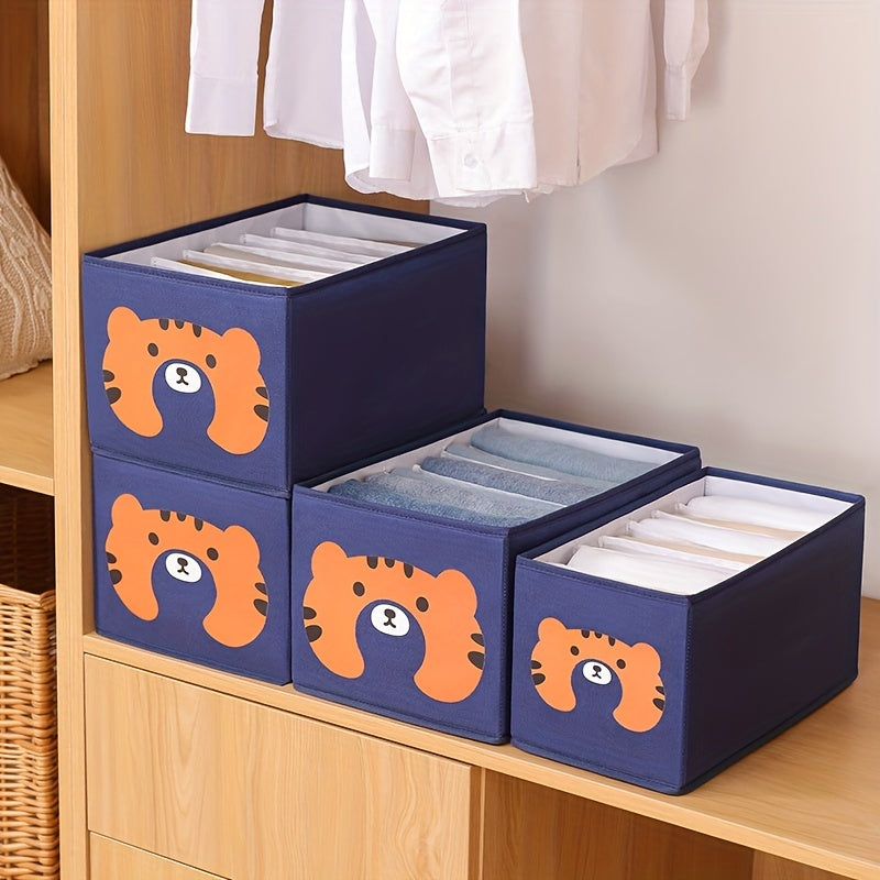 Cartoon Clothes Storage Box Indoor Drawer Storage Baskets