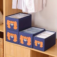 Cartoon Clothes Storage Box Indoor Drawer Storage Baskets