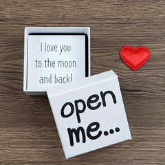 Cherished Moments Pocket Hug 'I Love You to the Moon and Back' Anniversary Gift