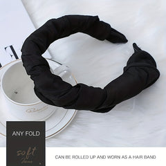 Wide Brim Summer Shell Visors Sun Hat Women Headband