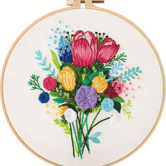 DIY Knitting Crochet Embroidery Kit for Beginners