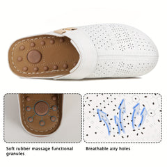 U Decor Solid Massage Sports Sandals Non Slip Beach Slippers