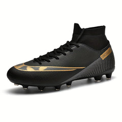 Men's High Top Non Slip AG Football Cleat Professional Outdoor Soccer Cleats