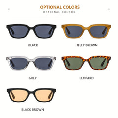 Large Frame Men's Sunglasses UV Protection For Street Photography
