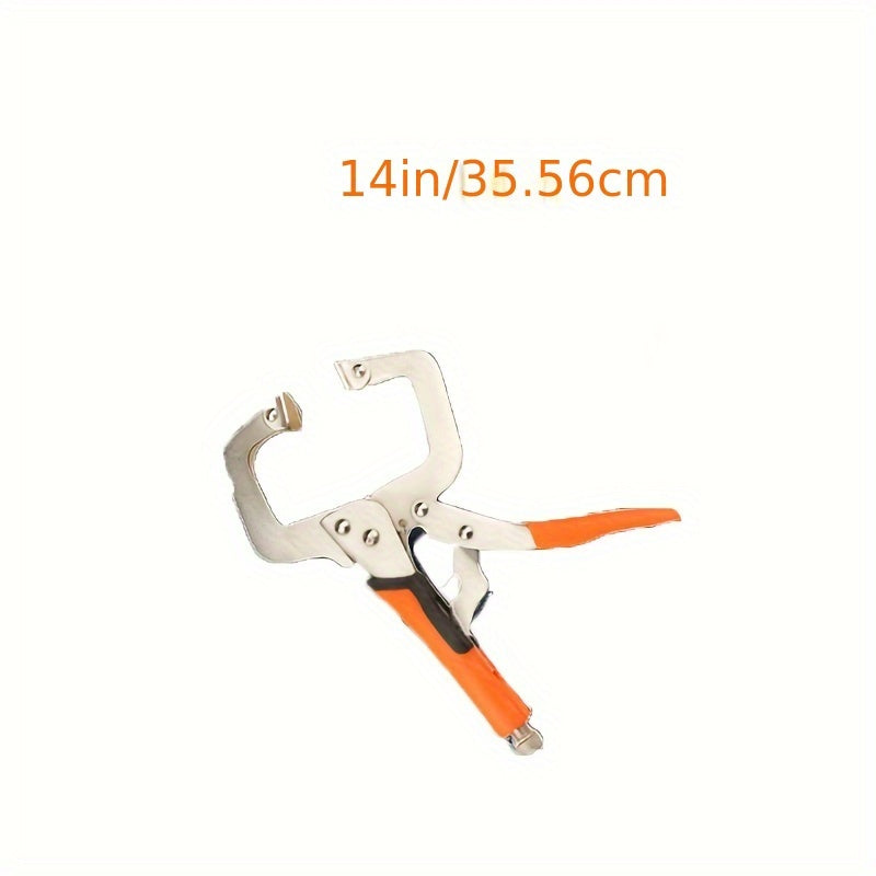 3pc Carbon Steel Mini Locking Pliers Set for Fastening & Repair