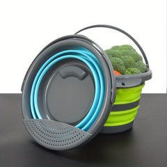 RV Kitchen Folding Bucket Water Filter Board Outdoor Camping Fishing