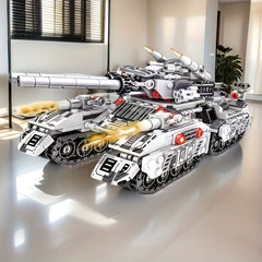 Creative Tank Building Block Set 8 in 1 Battle Model Military Collection