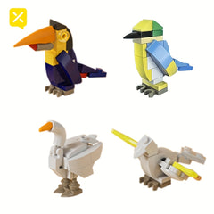 Birds Building Block Set - Ideal Holiday Gift for Kids
