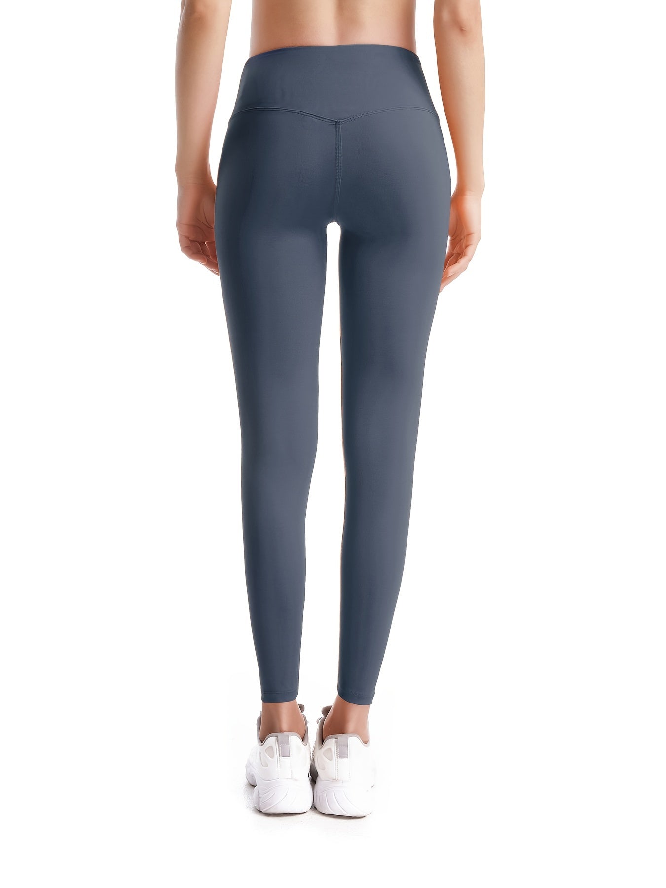 Solid Butt Lifting Sports Pants for Women