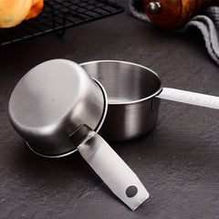 4pcs Stainless Steel Measuring Cups & Spoons Set for Dry/Liquid Ingredients