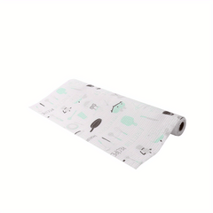 Daisy Printed Shelf Liner Non Adhesive Waterproof Stain Proof Washable