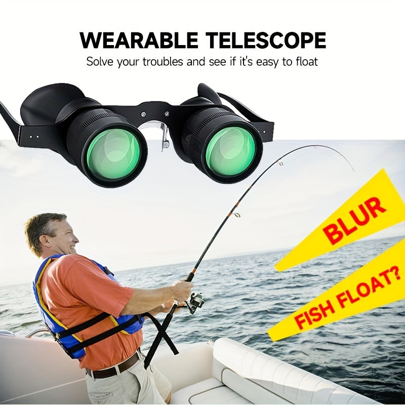 Professional 10x HD Binoculars for Fishing and Bird Watching