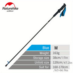Collapsible Carbon Fiber Walking Sticks for Hiking