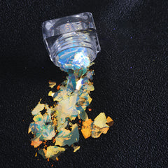 Colorful Holographic Foils for Nails Glitter Powder and Mylar Flakes