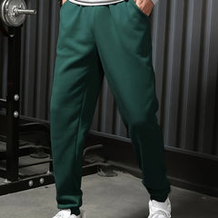 Men's Drawstring Sweatpants Loose Casual Jogger Pants