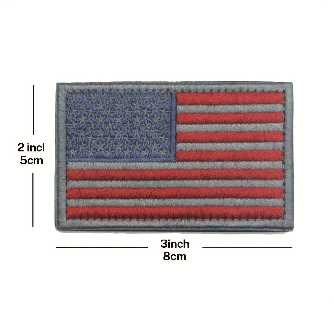 8pcs Military Patch Bundle for Caps Backpacks Vests Show Your Patriotism