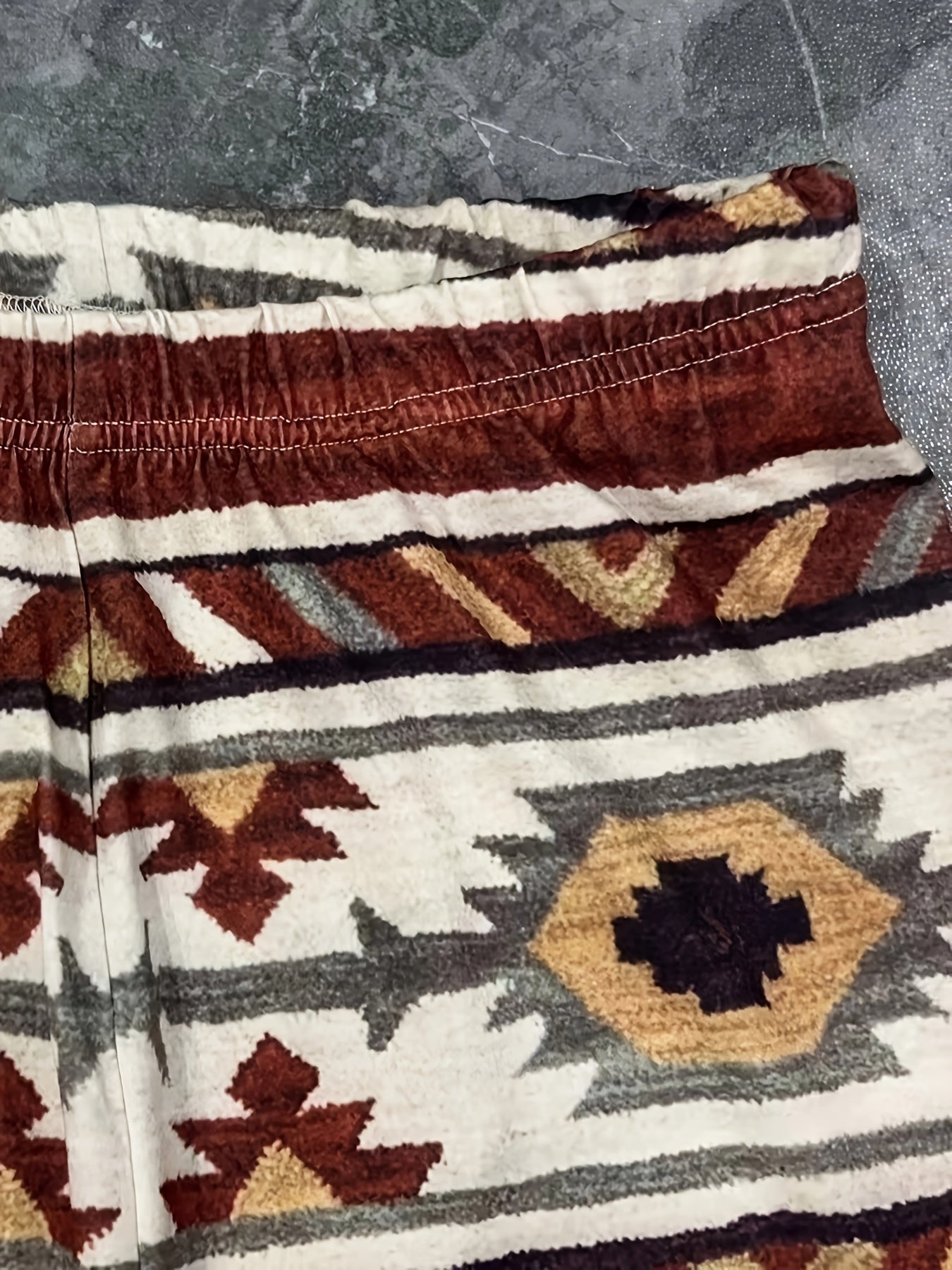 Southwestern Print Stretch Skinny Leggings