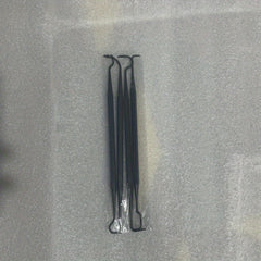 Car Detailing Cleaning Tool Set with Wire Brushes and Nylon Picks