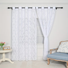 Stylish Lace Curtain for Home Decor - Enhance Your Space with Privacy