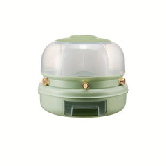 Rotary Rice Bucket Sealed Insect & Moisture-proof Double Layer Grain Storage Box