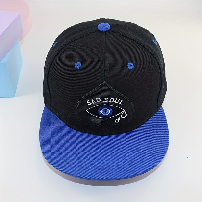 Evil Eye Embroidery Baseball Cap Dad Hat Adjustable Sunscreen Sports Hats