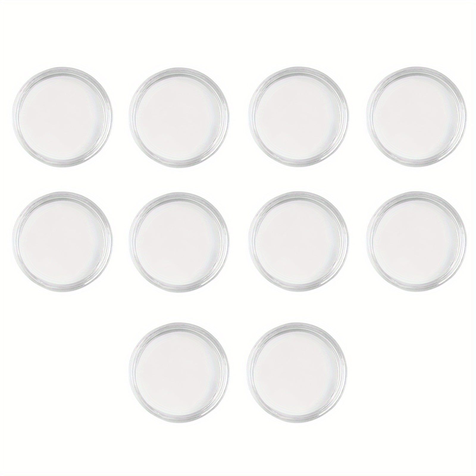10pcs Coin Holders 40mm Coin Case Storage for Collectors