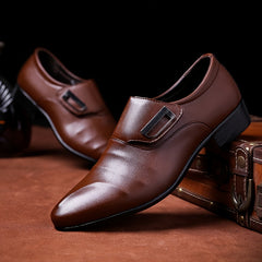 Men's Pointed Toe Slip-On Formal Shoes