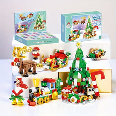 Christmas Advent Calendar Building Block Set - Educational Jigsaw