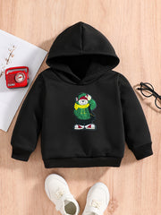 Baby Boys Hoodie Cartoon Graphic Pullover